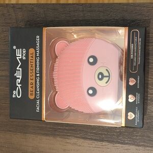 The Crème Shop Bear Essential Facial Cleansing & Firming Massager, NIB